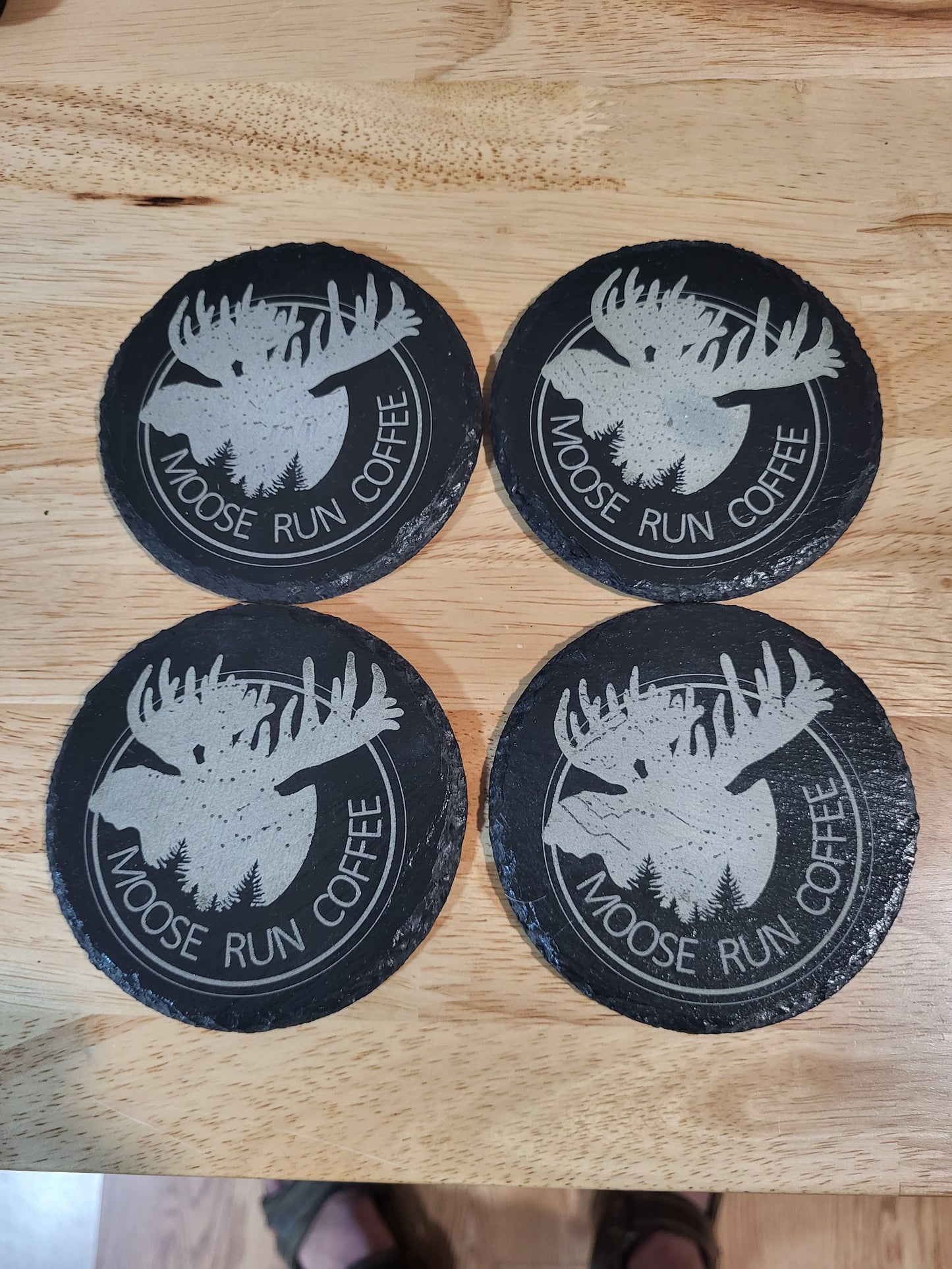 Slate Coaster set of 4